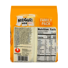 NONGSHIM NEOGURI UDON TYPE NOODLES MILD SEAFOOD FLAVOR