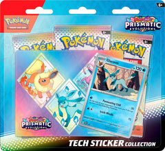 Prismatic Evolutions Tech Sticker Collection - SV: Prismatic Evolutions (In Store Only)