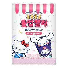 SANRIO ROUND ROLL UP JELLY – STRAWBERRY AND BLUEBERRY FLAVOR