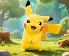 Pikachu Flocking Figure