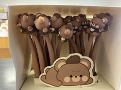 Coffee bear shake gel pen