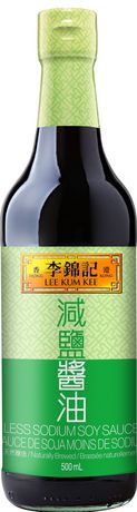 Lee Kum Kee LESS SODIUM SOY SAUCE 500ML