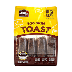 Baker Lee Chocolate Egg Crust Roll Toast 4p