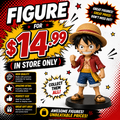 FIGURE FOR $14.99 (IN STORE ONLY)