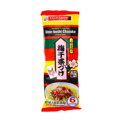 Ume-boshi Chazuke Seasoning for Rice Soup <Pickled plum>~ 6 servings / NET WT.1.25 OZ.
