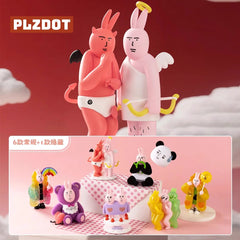 PLZDOT Pink Rabbit Beautiful Mood Series 2 Blind Box