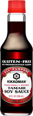 KIKKOMAN GLUTEN FREE TAMARI SOY SAUCE 6/10 FZ