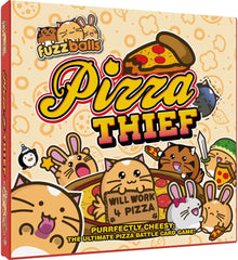 Joking Hazard & Scrungo Games: Fuzzballs Pizza Thief Deduction Card Game| A Chaotic, Kawaii, Fast paced Game Based on Fuzzballs Animated Stickers