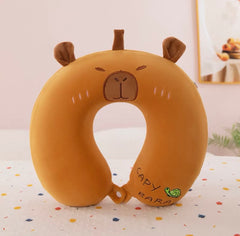 Capybara U Shape Pillow