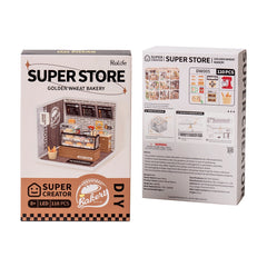 Rolife Super Creator Miniature House - Golden Wheat Bakery DW005B