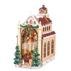 Rolife Caroling Cathedra DIY Book Nook TGB26