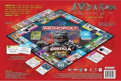 Monopoly: Godzilla | Based on Classic Monster Movie Franchise Godzilla | Collectible Monopoly Game Featuring