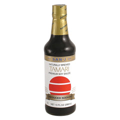SAN-J TAMARI SOY SAUCE LOW SODIUM GF 10.00 FZ