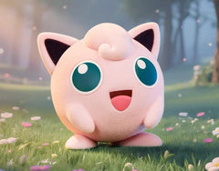 Jigglypuff Flocking Figure