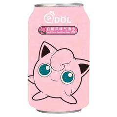 QDOL SPARKLING WATER PEACH FLAVOR(SODA) 330ml