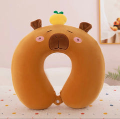 Capybara U Shape Pillow