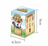 Line Art Puppy Farm Picking Car Air Freshener