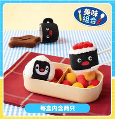 Pingu'S Delicious Life Series Plush Sticker Blind Box