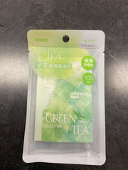 Green Tea Oil Remove Paper
