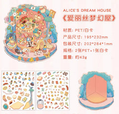 Alice’s Dream House Stickers