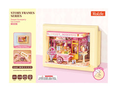 Rolife Sweet Scoopery Ice Cream 3D Wooden Puzzle DP002