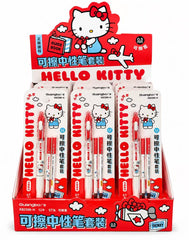 Hello Kitty erasable gel pan black with 2 refill