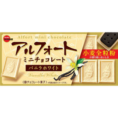 SALE!! Bourbon Alfort Mini Choco Vanilla White 55g