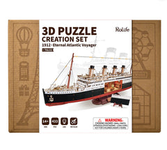 Rolife 1912·Eternal Atlantic Voyager 3D Wooden Puzzle TGL02