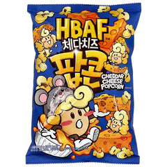 HBAF CHEDDAR CHEESE FLAVOR POPCORN