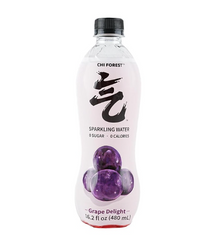 Chi Forest Sparkling Water Grape Delight Flavor