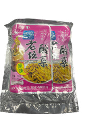 YU QUAN Preserved Mustard Leaf Original 4 Packs