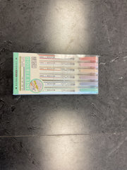 Double Line Soft Marker pen box (6)