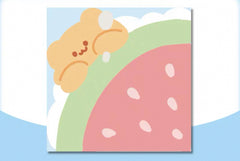 Watermelon Bear Post-it Note