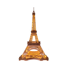 Rolife 3D Wooden Puzzle - Night of the Eiffel Tower TGL01