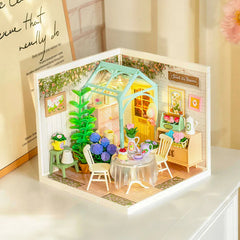 Rolife Blooming Tea Garden DIY Miniature House