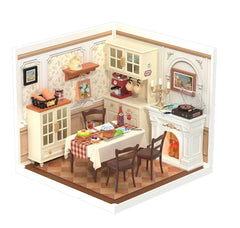 Rolife Warm Dining Room DIY Miniature House