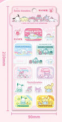 Sanrio Characters 3D Stickers