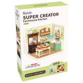 Rolife Super Creator Miniature House - Farmhouse Kitchen DW024