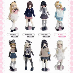 Don't Touch My Bangs Series Action Figure BJD Blind Box