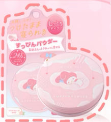 Club Suppon Powder C Light Rose Fragrance With Powder Puff <Loose Powder> My Melody Series.