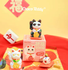 Cat Blind Box Choco Teddy Lucky Cat Anime Figure