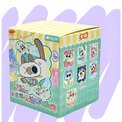 Kawaii Items Siamese Cat Xiaodouni Toy Collection Blind Box
