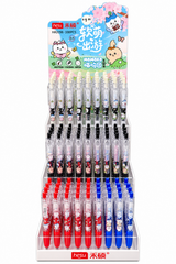 CHIIKAWA Momoko 0.5mm Retractable Gel Pens(Red/Blue/Black)