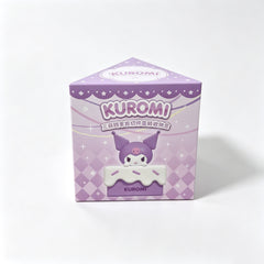 Sanrio Character Cake Slice Storage Box (Kuromi)