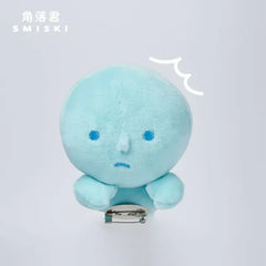 SMISKI Hide-And-Seek Anime Peripl Japanese Blue Brooch Stuffed Plush To