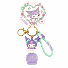 Sanrio Flower Town Series Wind Chime keychain - Kuromi