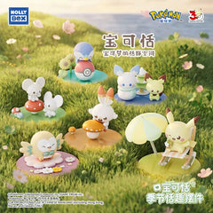 Pokemon Pomon Peace Seasons Figure Blind Box