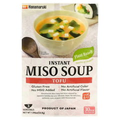 Hanamaruki Instant Miso Soup Tofu (3pc)