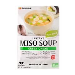 Hanamaruki Instant Miso Soup Green Onion (3pc)