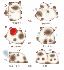MAOMAOPAI Emotion Series Flocked Blind Box
